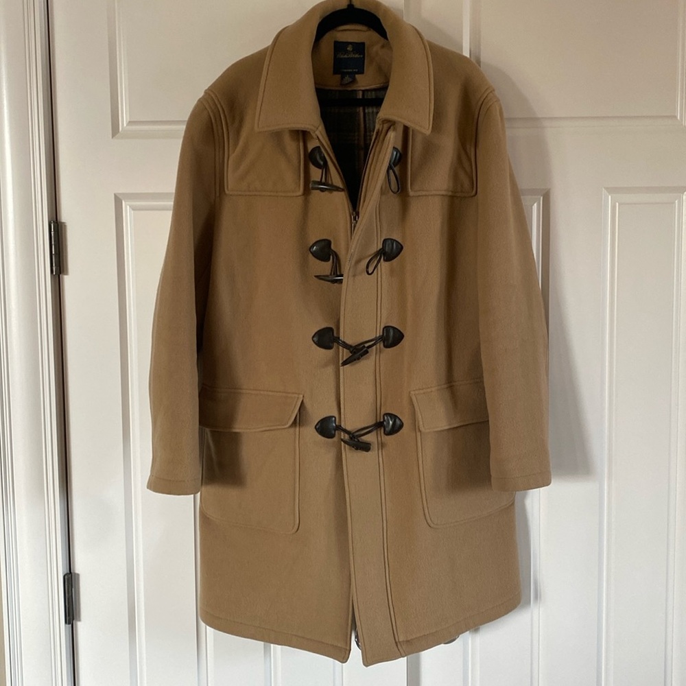 Brooks Brothers Duffle Wool Coat.  Men’s size large .